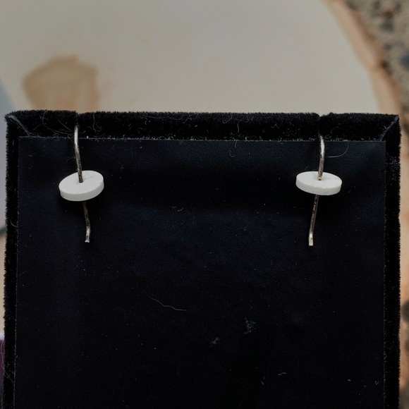 Sterling Silver Butterfly Dangle Earrings - Picture 12 of 13